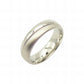 Ατσάλινο δαχτυλίδι χρώμα ασημί (R3040) - charmy.gr