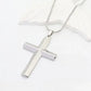 Ατσάλινο Κολιέ με Σταυρό (N3273) - charmy.gr