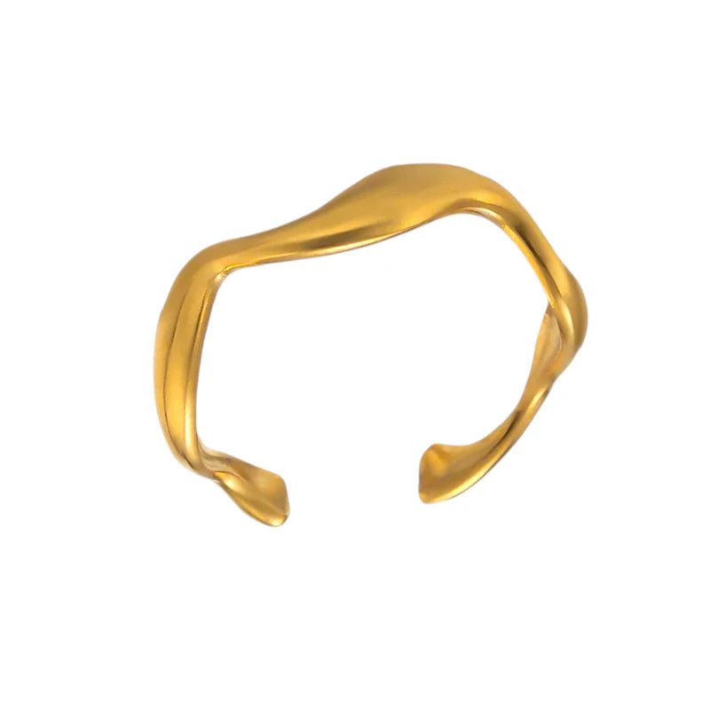 Ατσάλινο ρυθμιζόμενο δαχτυλίδι (R1404) - charmy.gr