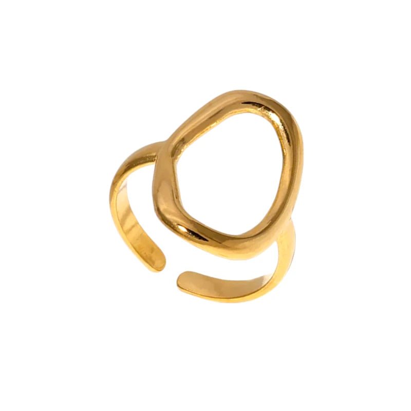 Ατσάλινο ρυθμιζόμενο δαχτυλίδι (R1413) - charmy.gr