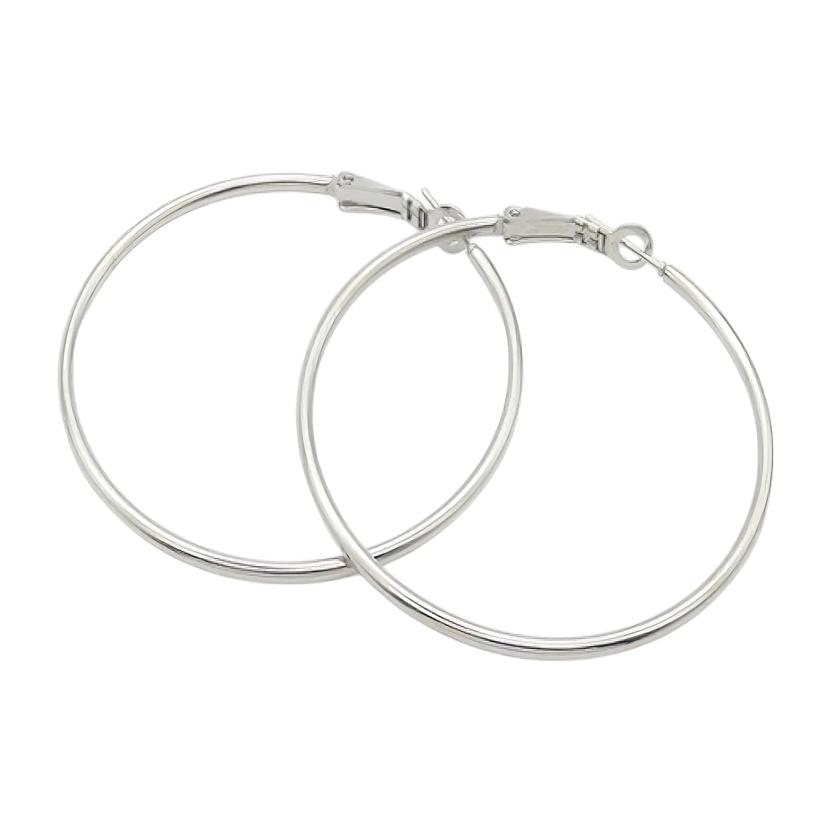 Ατσάλινοι Κρίκοι Μεγάλοι 5cm (E3162) - charmy.gr