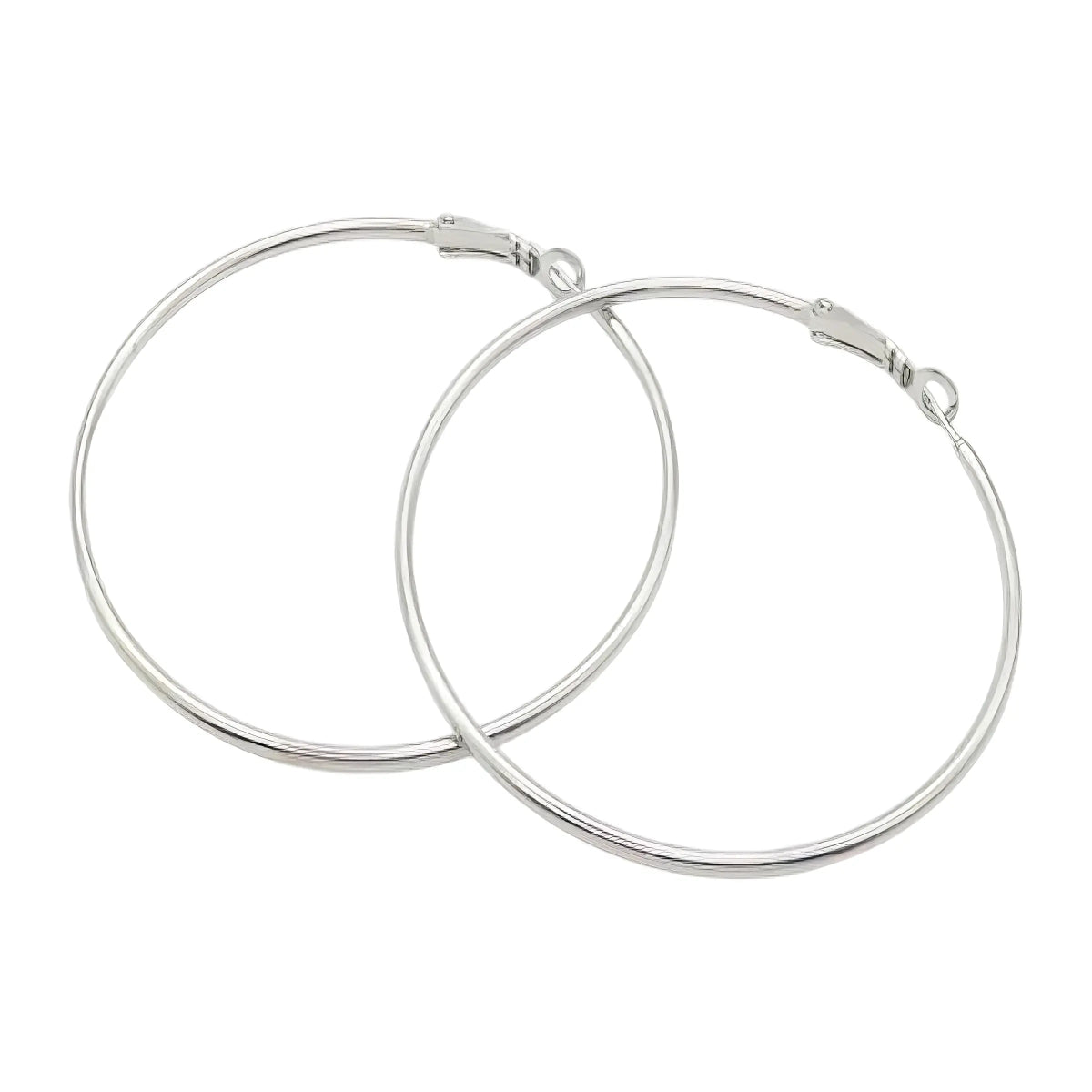 Ατσάλινοι Κρίκοι Μεγάλοι 6cm (E3161) - charmy.gr