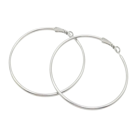 Ατσάλινοι Κρίκοι Μεγάλοι 6cm (E3161) - charmy.gr