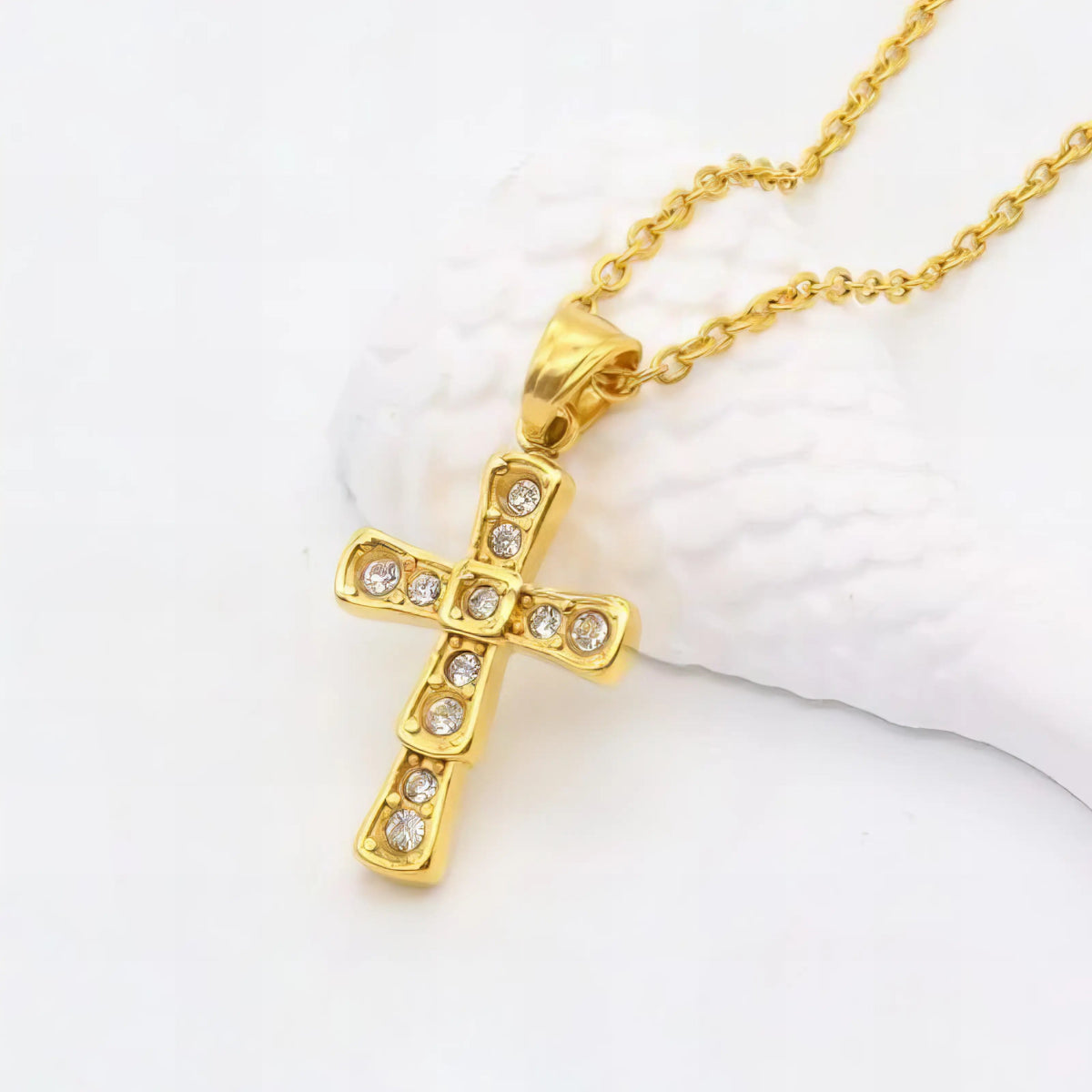 Ατσάλινος Σταυρός 2.3cm (N3248) - charmy.gr