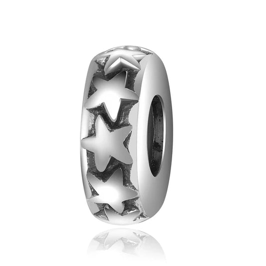 Charm από ασήμι 925 διαχωριστικό αστέρια (C1251) - charmy.gr