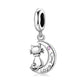 Charm από ασήμι 925 γάτα (C1234) - charmy.gr