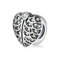 Charm από ασήμι 925 καρδιά (C1072) - charmy.gr