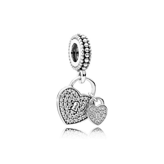 Charm από ασήμι 925 καρδιές (C1231) - charmy.gr