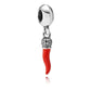 Charm από ασήμι 925 κόκκινη πιπεριά (C1123) - charmy.gr