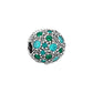 Charm από ασήμι 925 σφαίρα με ζιργκόν (C1092) - charmy.gr