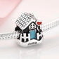 Charm από ασήμι 925 σπίτι (C1202) - charmy.gr