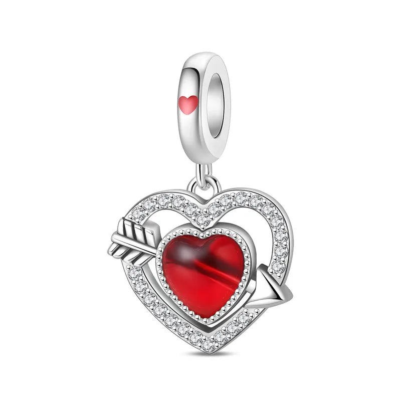 Charm Καρδιά από Ασήμι 925 (C1272) - charmy.gr