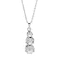 Κολιέ από κράμα μετάλλων με κρύσταλλα Swarovski (J1038) - charmy.gr