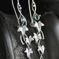 Γυναικεία σκουλαρίκια κρεμαστά (E1048) - Earrings - charmy.gr