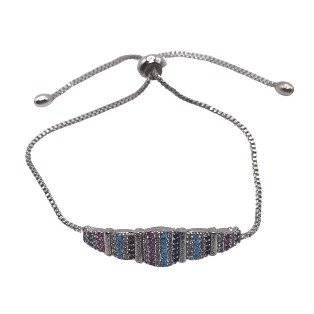 Χειροποίητο βραχιόλι με ζιργκόν (B1134) - Bracelets - charmy.gr