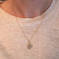 Χειροποίητο κολιέ μάτι με ζιργκόν (N1061) - Necklaces - charmy.gr