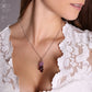 Χειροποίητο κολιέ με πολλαπλά κρύσταλλα swarovski (F1035) – necklace – charmy.gr